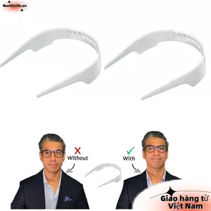 NORDICLIFE Áo Sơ Mi Đứng Cổ Dụng Cụ, Cổ Có Thể Điều Chỉnh Ở Lại Áo Sơ Mi Cổ Hỗ Trợ Shaper, Cổ Slick Stays Bundle Kit Quần Áo Phụ Kiện