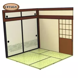 1: 12 Phông Nền Bố Trí Cảnh Màn Hình Nền Xe Mô Hình Trưng Bày Diorama Người Tổ Chức Cho Nhân Vật Hành Động Diecast Xe Búp Bê