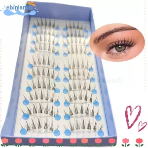 Lông Mi EBINLANDS, Lông Mi Giả Chồn Wispy, Hot Handmade Tự Nhiên Khối Lượng Dài Lông Mi Giả Trang Điểm Nối Mi