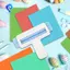 Nhỏ cho DIY Arts Card Công cụ làm họa tiết ngôi sao, Máy uốn giấy dập nổi ngôi sao để làm công cụ uốn giấy