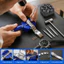 CATMALLER88 10 chiếc Công cụ loại bỏ liên kết đồng hồ, Điều chỉnh vòng tay đồng hồ thanh lò xo đa năng, Dụng cụ mở vỏ dễ dàng Bộ công cụ sửa chữa đồng hồ chống nước Pin đồng hồ