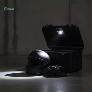 Đèn LED cảm biến hộp đuôi xe máy 12 Volt Đèn an toàn ban đêm chống va chạm Thiết kế chống nước cho hành lý Hộp vận chuyển hàng hóa mới