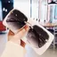 Sản Phẩm Mới Kính Mát Không Khung Nữ Phiên Bản Hàn Quốc Influencer Phong Cách Mặt Tròn Ánh Sáng Màu Vuông Kính Mát Chống Tia Cực tím Mắt Hợp Thời Trang 26.3.22