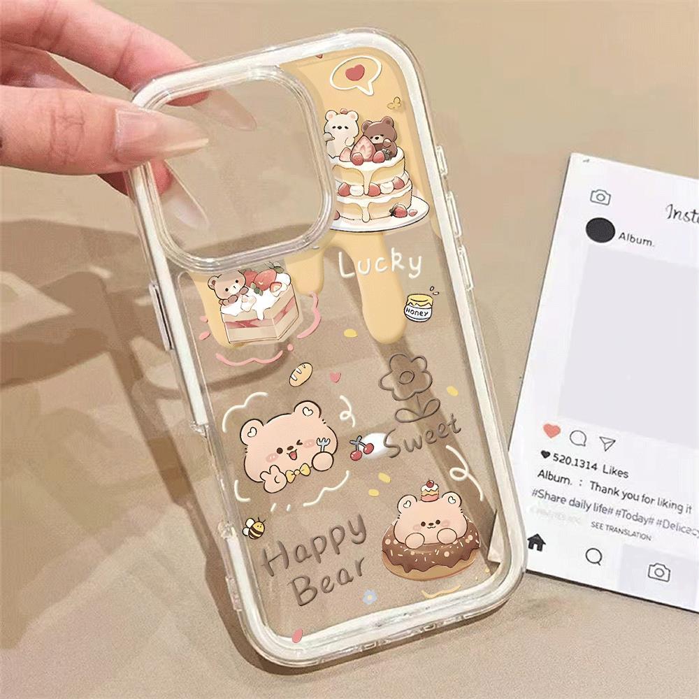 Bánh cừu  cừu nPhù hợp với ốp điện thoại iPhone 16/14/15/12 Pro/ trong một
