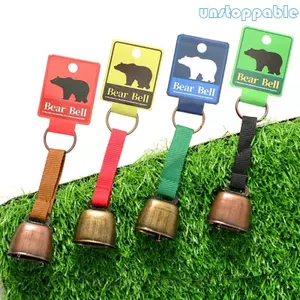 Unstop * Chuông cảnh báo hợp kim đi bộ đường dài trên dây da Huấn luyện nhịp điệu ngựa