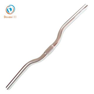 Tay lái xe đạp đua Dovewill, hợp kim nhôm màu bạc, chắc chắn và nhẹ.