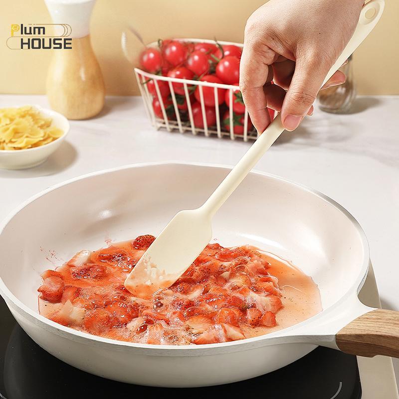 PlumHOUSE Bình Silicon Thìa Đa Năng Trải Cho Lọ Bơ Đậu Phộng Thạch Sô Cô La Xay Trộn Cạp VN