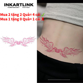 Hình xăm tạm thời INKARTLINK - Nhãn dán đầy màu sắc cho trang điểm hàng ngày