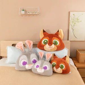 Gối Sang Trọng Nick Fox Big Head - Đồ Chơi Cudly & Mềm Cho Trẻ Em & Người Sưu Tập‌