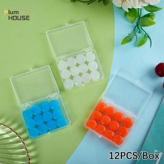 PlumHouse - Bộ 12 Nút Tai Bơi Silicone Tái Sử Dụng, Chống Nước và Giảm Tiếng Ồn cho Ngủ NGỌT VIỆT NAM