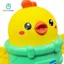 Gamchiano Hoạt Hình Báo Chí Sloth Đồ Chơi Gà Gà Con Vui Nhộn Đẩy Cho Bé 1-3 Tuổi Cho Bé Trai