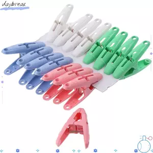 DAYBREAK 16 Kẹp Quần Áo Giặt, Kẹp Quần Áo Nhựa Chống Trơn Trượt, Thực Tế 4 Màu Móc Treo Hạng Nặng Kẹp Nhà Tủ Quần Áo Phòng Tắm