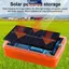 MAKY Garden Rau Field Siêu Âm Chim Năng Lượng Mặt Trời Pest Repeller Xoay Phản Quang Drive Away Bird VN