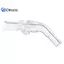2 Ống hút uống nước có thể tái sử dụng Phụ kiện thay thế ống hút cốc silicon dự phòng Đẹp