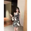 Phong Cách Retro Phong Cách Pháp Retro Hepburn Phong Cách Tiền Cũ Áo Vest Nữ Mùa Hè Phong Cách Mới In Hình Hẹp Mỏng Hơn Nhìn Giữa Chiều Dài Không Tay Top Retro Satin Cổ Xoay Dây Phong Cách Thiết Kế Cao Cấp Niche Phong Cách Bán Chạy Phong Cách All-Ma