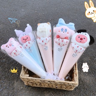 Hoa Gấu Ốc Quế Độc Lạ Cute Hình Thú Nhồi Bông Dễ Thương Quà Tặng Bạn Gái Sinh Nhật Timo QT32