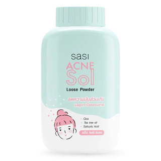 Phấn SASI Acne Sol Loose Powder Kiềm Dầu Chống Nắng Thái Lan 50g