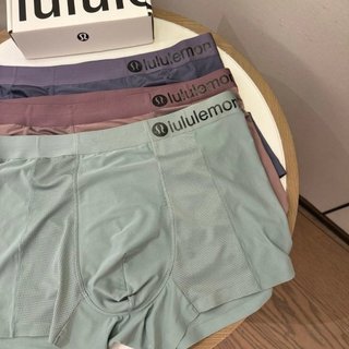 LULU LULU Quần Lót Nam Modal Boxer Bốn Mùa Bé Trai Thể Thao Boxer Quần Đùi