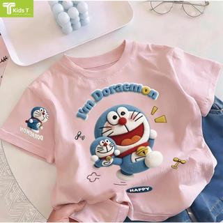 COD✅ (Hồ Chí Minh)Kids T Mall Áo phông tay ngắn In hình hoạt hình Áo Kiểu rộng và ấn tượng Trẻ em thời trang #VN196