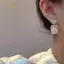 PNPIA- 1 Cặp Nữ Thép Không Gỉ Giả Ngọc Trai Phù Hợp Với Tất Cả Trận Đấu Đơn Giản Bông Tai Bông Tai Mặt Dây Chuyền