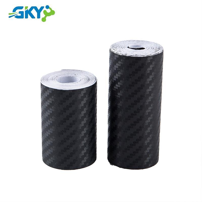GKY 3D Sợi Carbon Xe Stier Dán Bảo Vệ Cửa Bên Chống Trầy Xước Băng Phim GKY