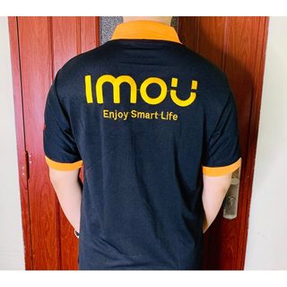 Áo Thun EZVIZ, IMOU, DAHUA - Vải Co Giãn 4 Chiều, Phù Hợp Làm Đồng Phục Doanh Nghiệp, Thích Hợp Cho Anh Em Kĩ Thuật