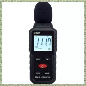Máy đo mức âm thanh kỹ thuật số, Máy đo âm thanh cho lớp học Phố gia đình, Máy đo 30-130DBA DB để đo tiếng ồn, Đầu đọc Decibel tiếng ồn