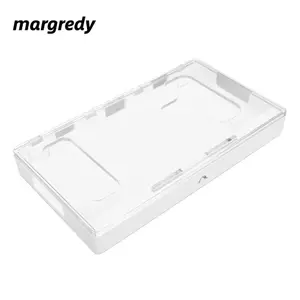 Tủ đựng điện thoại di động MARGREDY, Hộp khóa điện thoại di động dễ sử dụng, dành cho văn phòng PC nhẹ màu trắng Hộp khóa tự điều khiển lớp học