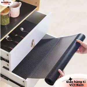 Tấm lót kệ NORDICLIFE, Tấm lót ngăn kéo chống dầu EVA, Tấm lót bàn chống thấm nước chống trượt cho tủ bếp