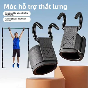 Hỗ trợ cổ tay VN cho thanh thể thao, móc hỗ trợ kẹp, móc hỗ trợ kéo lên, móc hỗ trợ thể thao phụ trợ cần treo.