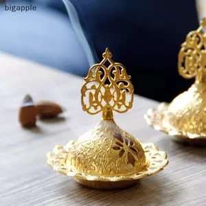 Bigapple Tháp Vàng Rỗng Lư Hương Cho Khách Sạn Gia Đình Đồ Trang Trí Yoga RDG