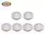 6 Chiếc Đầu Máy Trắng Mũ Núm Cho Đàn Guitar Acoustic Phụ Kiện Thay Thế