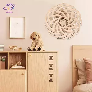 HFTOY Handmade Retro Động Vật Điêu Khắc Di Chuyển Động Động Nghệ Thuật Treo Tường Gỗ Cối Xay Gió Tượng Đảo Chiều Cho Phòng Khách Trang Trí Nhà Thủ Công ~