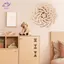 HFTOY Handmade Retro Động Vật Điêu Khắc Di Chuyển Động Động Nghệ Thuật Treo Tường Gỗ Cối Xay Gió Tượng Đảo Chiều Cho Phòng Khách Trang Trí Nhà Thủ Công ~