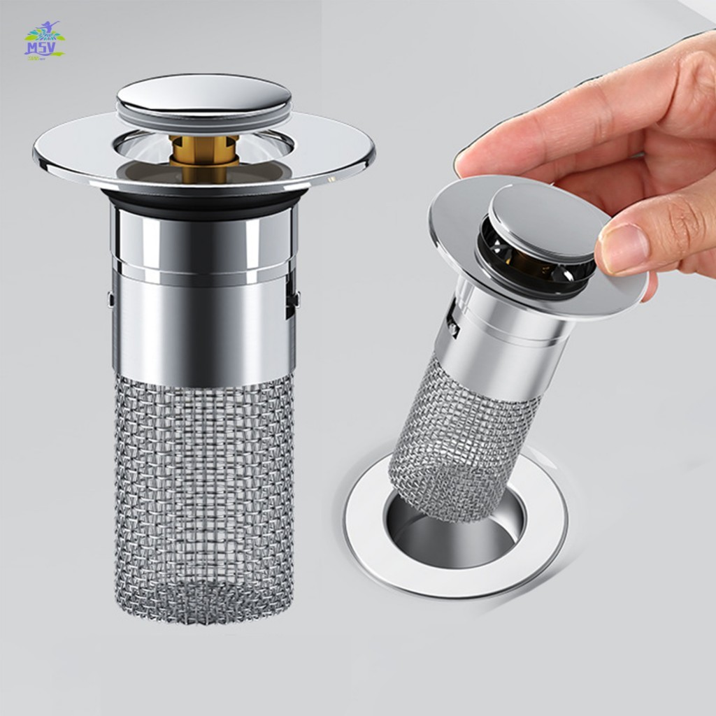 Nút chặn bồn rửa phòng tắm đa năng - Bộ lọc thoát nước chống tắc nghẽn cho nhà vệ sinh nhà bếp