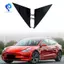 Dành Cho Model 3 2017-2024 Tương Thích 1 Cặp Gương Đảo Chiều Tấm Tam Giác Viền- Một Phần Số 1130655-00-D 1130656-00-D