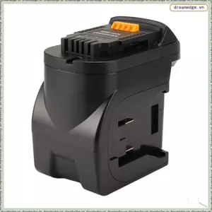 Bộ chuyển đổi pin 2 trong 1 Chuyển đổi cho pin 18V (2 chiếc) Làm việc cho công cụ điện không dây 20V cùng một bộ chuyển đổi pin 2 trong 1