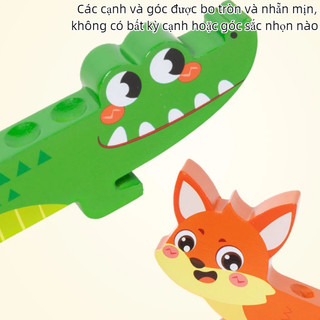 【BabyJoy】Đồ chơi gỗ kẹp hạt màu sắc,Phát triển khả năng phối hợp tay mắt,Đồ chơi Montessori phù hợp cho trẻ em