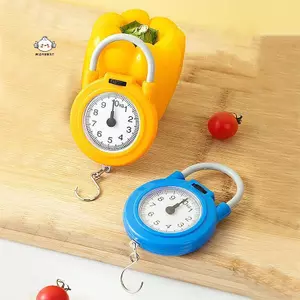 Maybest 10kg Cân cơ treo di động Hành lý cá Cân nhà bếp Treo kỹ thuật số có độ chính xác cao Cân lò xo cầm tay kỹ thuật số {VN}