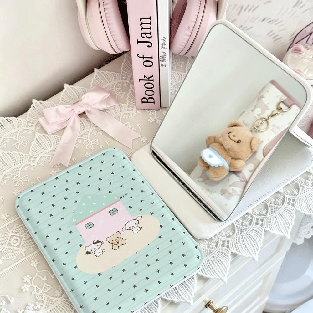 Ngôi nhà bạc hà Tiện lợi cho làm đẹp & du lịch Gương gấp đa năng, gọn nhẹ