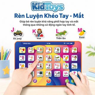Máy Tính Bảng Đồ Chơi Y-Pad KidToys - Bé Học Tiếng Anh Và Phát Triển Ngôn Ngữ