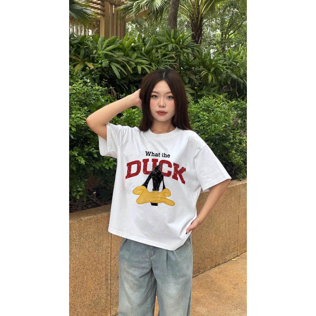 （Giao hàng 24h）Angela Áo Thun 100% Cotton BIG SIZE Áo thun ngắn tay dáng in hình cách mới dành cho nữ Local Brand