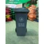 Thùng Rác 30, 60, 120 Lít Nhựa Dày HDPE Nhiều Màu Ngoài Trời Có Bánh Xe | Shop Gửi Nhanh (30-60L không có bánh xe)