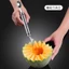 Thìa đào bóng bằng thép không gỉ 304 Tiện ích khắc đĩa IR7B