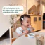 Bánh gạo lứt ăn dặm hữu cơ Little Blossom Vị Khoai Lang Tím 40g cho bé 9 tháng+