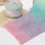 Sợi Mohair nhiều màu sắc Gradient Sợi cầu vồng nhiều màu 165 mét Sợi mềm dệt tay để đan len móc Jaet [VN]
