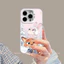 Ốp IPhone 17 16 15 14 13 12 11 Pro Max 7 8 XR XS Max Chống Sốc Dây Đeo Họa Tiết Hoạt Hình Dễ Thương ChoP- XPDPCYK687&688