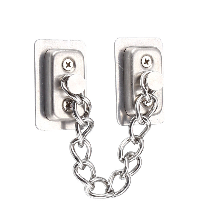 Khóa Xích Cửa Sổ Trẻ Em Chống Trơn Cửa Sổ Dụng Cụ Tiện Dụng Mở Ngang Cửa Sổ Giới Hạn Khóa Chống Trộm An Toàn Không Đục Lỗ Khóa Cửa Sổ 12.7