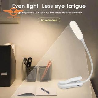 Đèn đọc sách LED linh hoạt 3 cấp độ, sạc lại, kẹp dễ dàng, mini 7, dùng cho đọc ban đêm