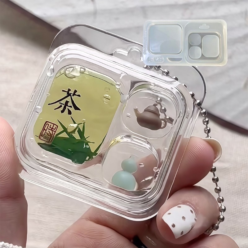 Khuôn Silicon Wellb 3 Khoang Hộp Để Tạo Xà Phòng Nhựa Dính